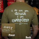I do not get drunk, I get awesome
